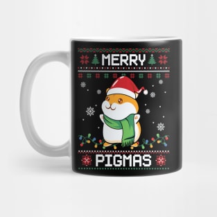 Merry Pigmas Funny Guinea Pig Lover  Christmas Mug